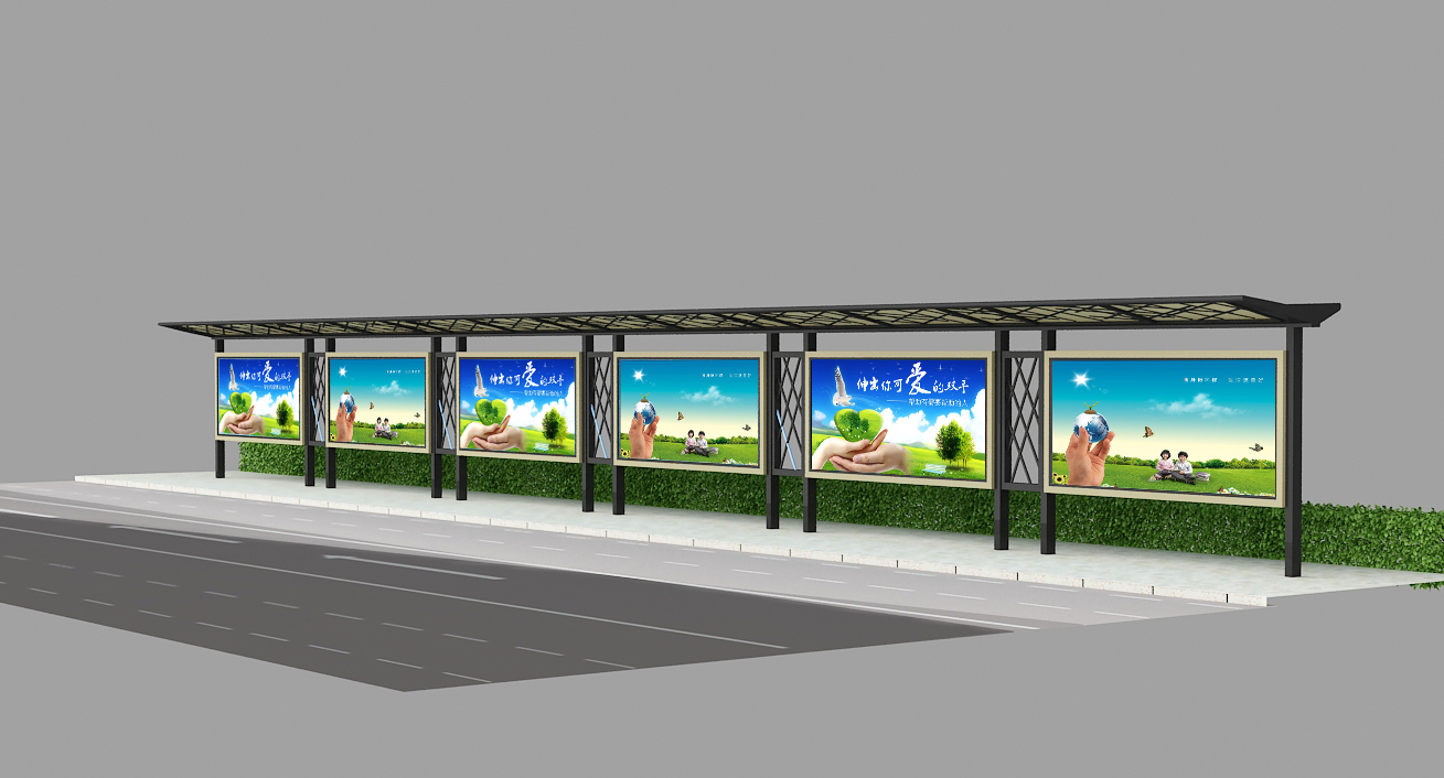 公交站台滚动灯箱 ([list:p_xh])