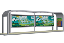 候车亭灯箱